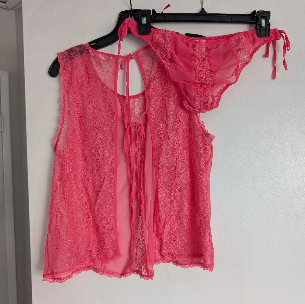 Victoria's Secret Medium Sleep Shirt Set - Picture 2 of 5